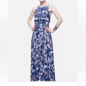 Blue Floral Maxi Dress by Abel The Label